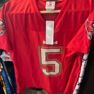 NFL Women’s Tampa Bay Buccaneers Jersey with Gold Accents Freeman XL NWT